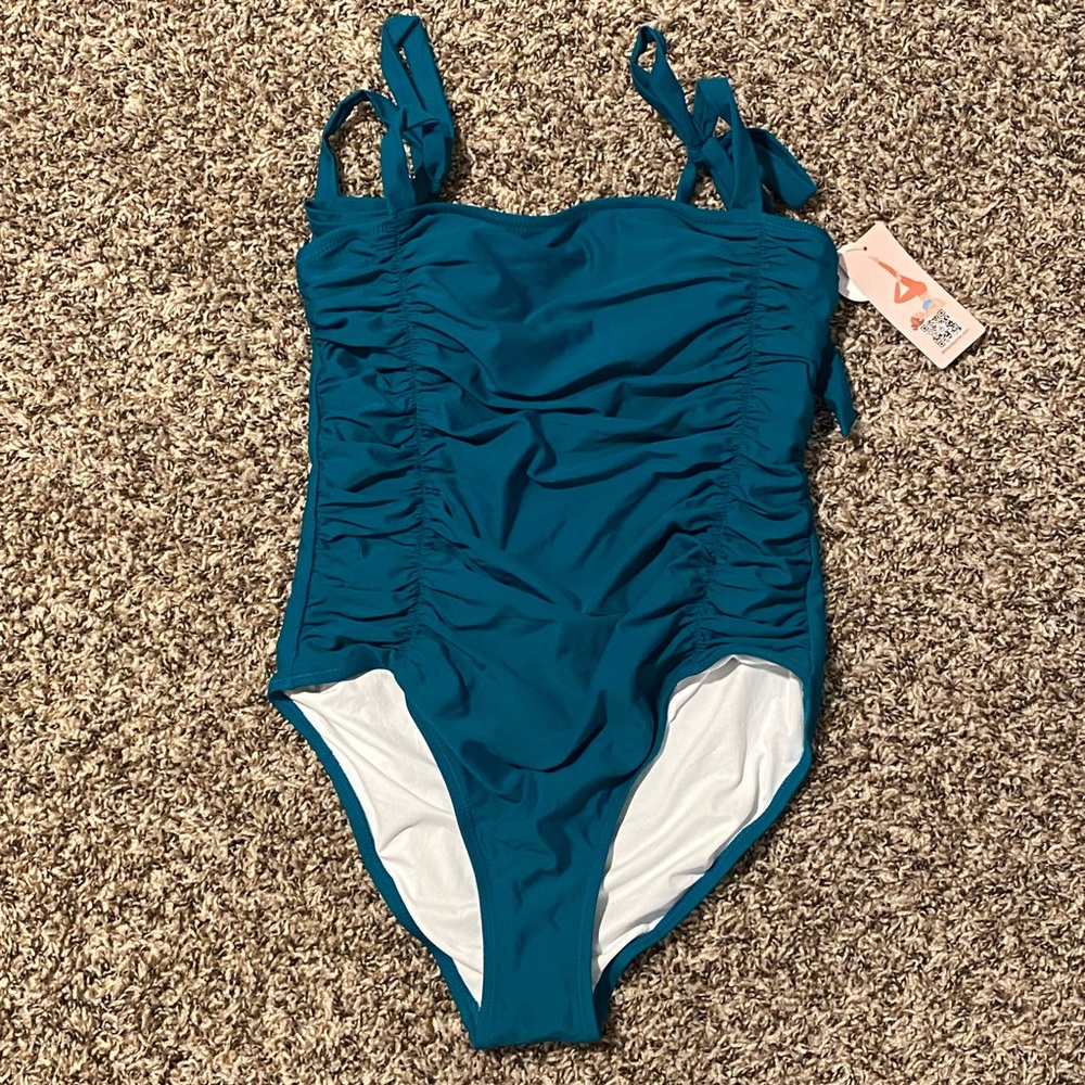 Brand new teal swimsuit